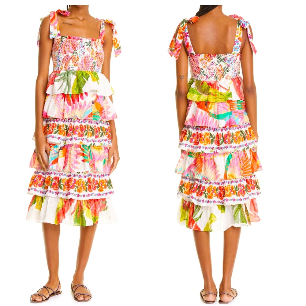 Beautiful FARM RIO MIX PRINT - size S 🌴🌺 ☀️